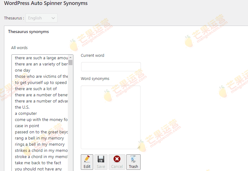 WordPress Auto Spinner 文章自动手动伪原创插件破解版免费下载